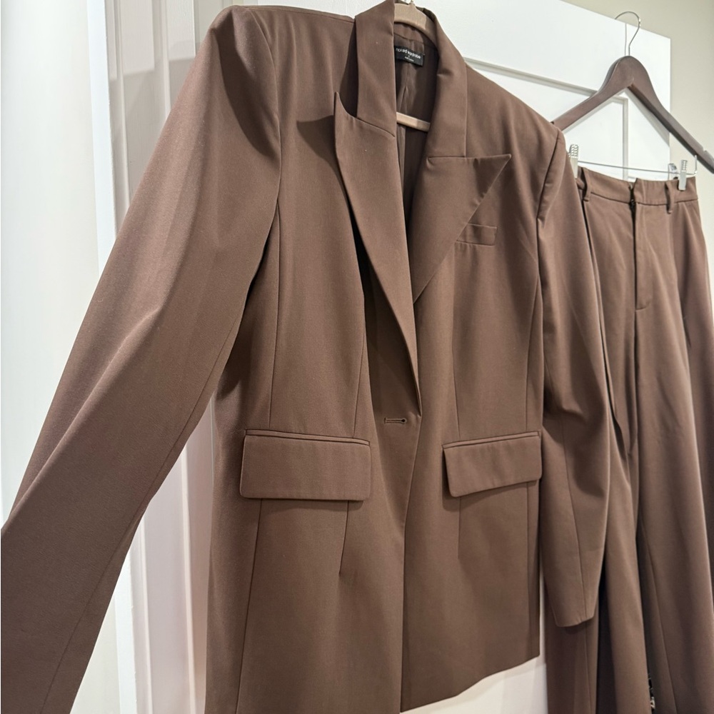 Naked Wardrobe Boyfriend Suit 2pc size Small
